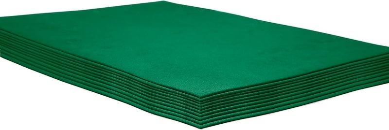 ACTIVITYYA Green EVA Foam Sheets, 9 x 12 Inch, 2mm Thick Handicraft Foam Paper for Arts and Crafts, by - 10 Sheets - Image 1